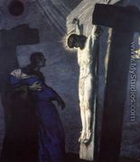 Crucifixion I - Franz von Stuck