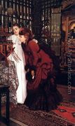 Young Ladies Looking at Japanese Objects - James Jacques Joseph Tissot