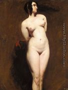 Study of a Standing Female Nude - William Etty