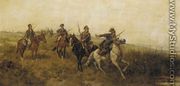 Mounted Cossacks - Ludwik Gedlek