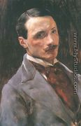 Portrait of Zenon Leski - Josef von Brandt
