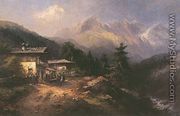 Alpine Landscape - Johann Sperl