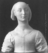 Portrait Bust of a Lady - Antonio Rossellino
