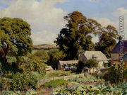 The Cottage Garden - George Spencer Watson