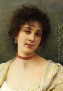 An Elegant Lady - Eugene de Blaas