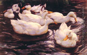 Six Ducks in the Pond - Alexander Max Koester