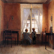 Ved Vinduet (At the Window) - Peter Vilhelm Ilsted