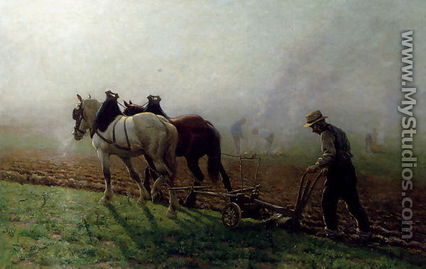 The Ploughman - Georges-Philibert-Charles Maroniez