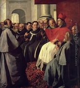 St. Bonaventure (1221-74) at the Council of Lyons in 1274, 1627 - Francisco De Zurbaran