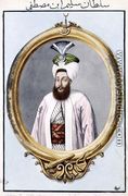 Selim III (1761-1808) Sultan 1789-1807, from A Series of Portraits of the Emperors of Turkey, 1808 - John Young