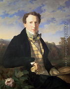 Self portrait, 1828 - Ferdinand Georg Waldmuller