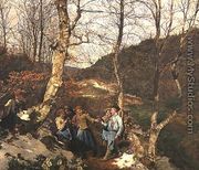 Early Spring in the Vienna Woods - Ferdinand Georg Waldmuller