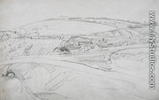 Landscape with Farm and Cornstocks - James Ward