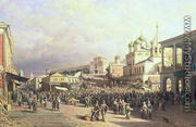 Market in Nishny, Novgorod, 1872 - Piotr Petrovitch Weretshchagin