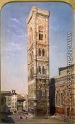 Giotto's Tower, Florence, 1857 - Thomas Hartley Cromek