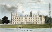 Burghley House, from Ackermanns Repository of Arts, published c.1826 - William Westall