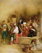 A Tartar Messenger Narrating the News of the Victory of St. Jean DAcre, 1840 - Sir David Wilkie