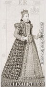 Queen Elizabeth I (1533-1603) from Illustrations of English and Scottish History Volume I - (after) Williams, J.L.