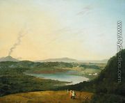 Lago dAgnano with Vesuvius in the Distance, c.1770-75 - Richard Wilson
