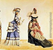Fashion designs for women from the 1860's - Charles Frederick Worth