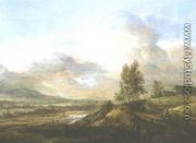 Landscape with fisherman - Philips Wouwerman