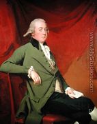 Portrait of Edward Abney (1751-1827) of King Newton, Derbyshire, late 1780s - Josepf Wright Of Derby