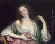 Portrait of a Lady, thought to be Ann Davis, Lady Lee - John Michael Wright