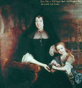 Lady Bagot and her grand-daughter - John Michael Wright