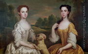Portrait of Ann and Mary Tonson - Peter Vanderbank