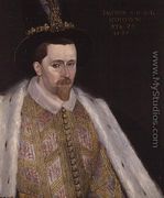 James VI of Scotland and I of England and Ireland (1566-1625), 1585 - Adrian Vanson