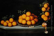 Still life with oranges, 1679 - Francisco de Vargas