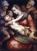Holy Family with St. Anne and St. John the Baptist - Giorgio Vasari