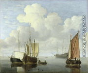 Seascape 3 - Willem van de, the Younger Velde