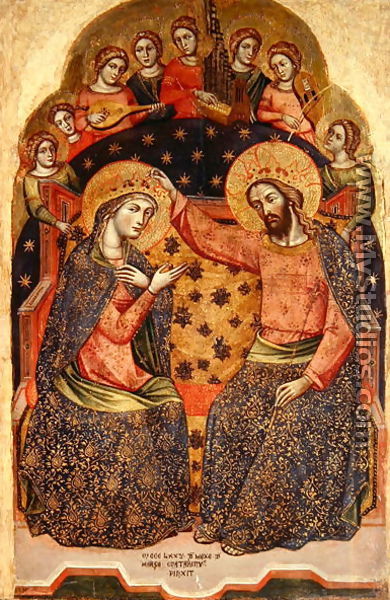 Coronation of the Virgin, 1375 - Catarino Veneziano