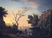 Seaport at Sunset, 1751 - Claude-joseph Vernet