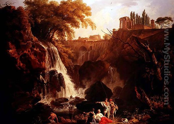 Falls of Tivoli - Claude-joseph Vernet