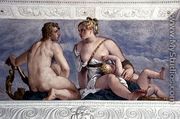 Apollo and Venus, from the Sala di Bacco, c.1561 - Paolo Veronese (Caliari)