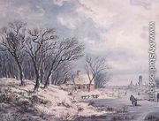 Landscape: Winter - J.J. Verreyt