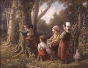 Gathering Firewood, 1855 - Elchanon Verveer