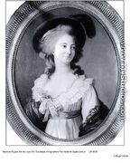 Portrait of Marie-Therese-Charlotte of France 1778-1851 Madame Royale, Duchesse dAngouleme - Elisabeth Vigee-Lebrun
