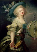 Portrait of Marie-Anne de Cupis 1710-70 also known as La Camargo - Elisabeth Vigee-Lebrun
