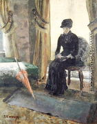 The Sombre Woman, 1881 - James Ensor