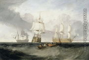 The Victory Returning from Trafalgar, 1806 - Joseph Mallord William Turner