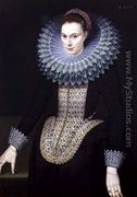 Portrait of a Lady, 1613 - Cornelis van der Voort