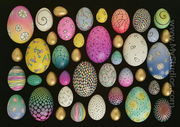 Painted eggs 2 - Cathy Usiskin
