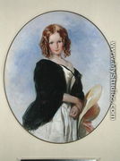 A Portrait Study of a Young Lady, 1822 - Thomas Uwins