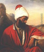 Arab férfi (Egy dervis), 1843 - Miklos Barabas