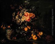Flowers and Fruit - Franz Werner von Tamm