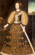 Grof Nadasdy Ferencne herceg Eszterhazy Anna Julianna kepmasa, 1656 - Benjamin Block