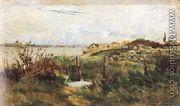 Tajkep domboldallal, 1877-80 - Lajos Deak-Ebner